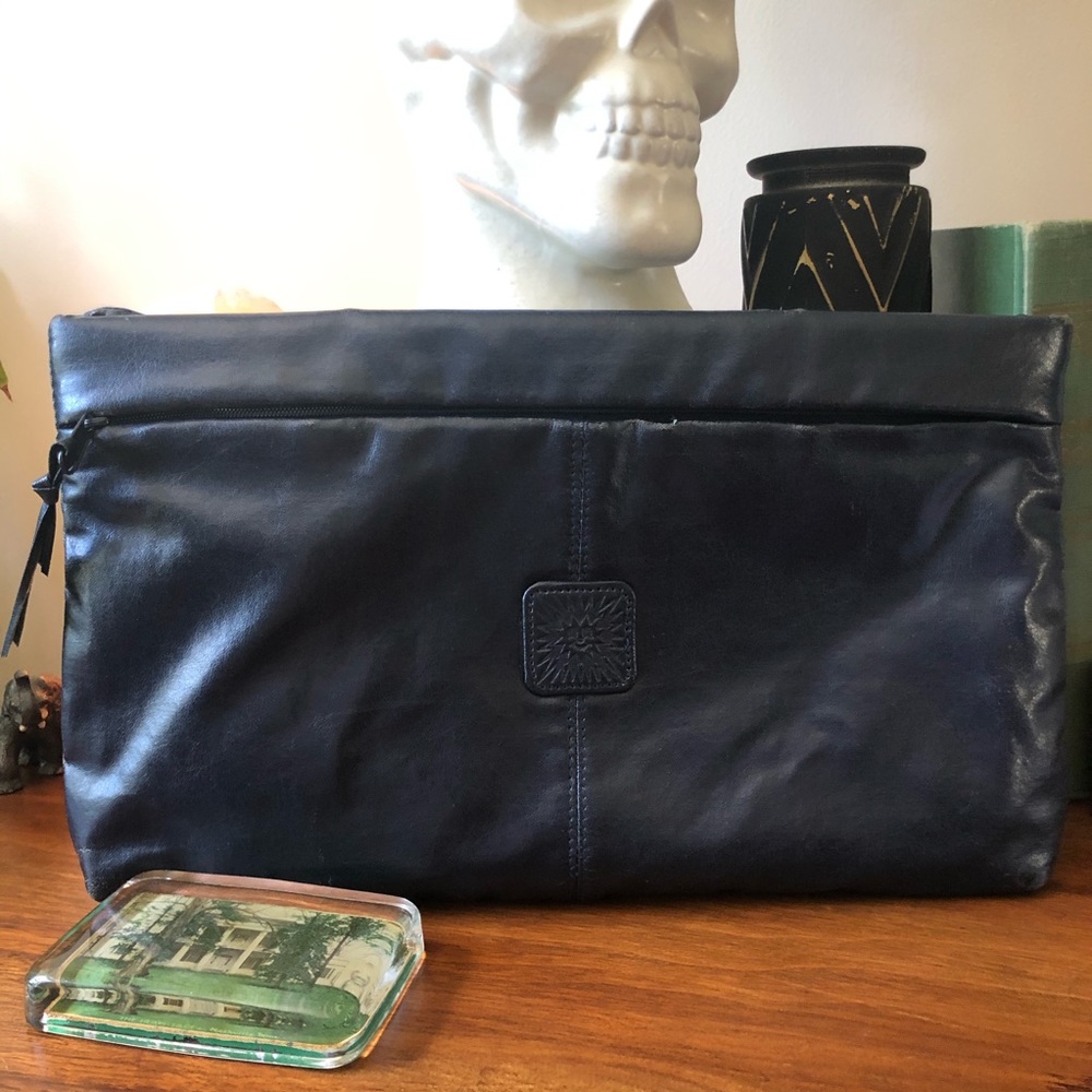 Vintage 80’s Dover Leather Clutch